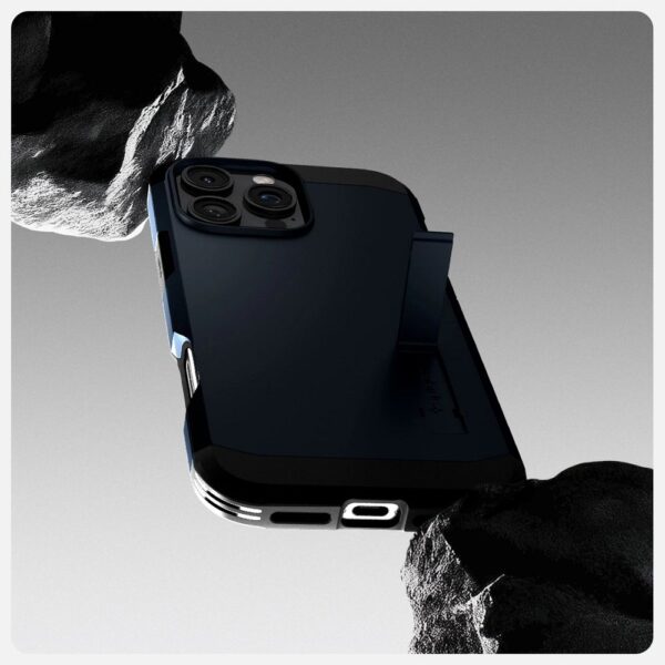 SPIGEN case TOUGH ARMOR MAG compatible with MagSafe for IPHONE 16 Pro metal slate – Bild 2