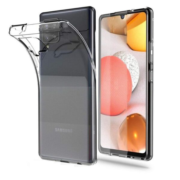 BACK CASE ULTRA SLIM 0,3 mm for SAMSUNG A42 5G transparent