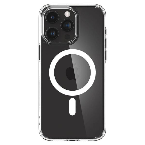SPIGEN case ULTRA HYBRID MAG compatible with MagSafe for IPHONE 15 Pro Max white – Bild 3