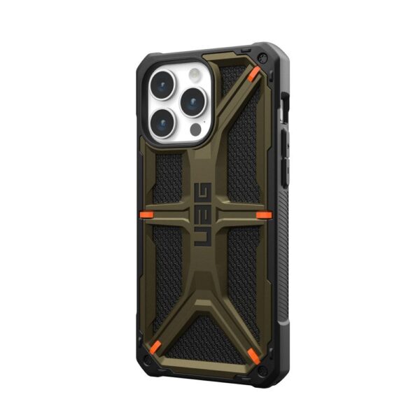 (UAG) Urban Armor Gear Monarch for IPHONE 15 PRO MAX kevlar element green – Bild 5