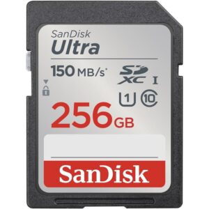 SANDISK memory card ULTRA SDXC 256GB 150MB/s