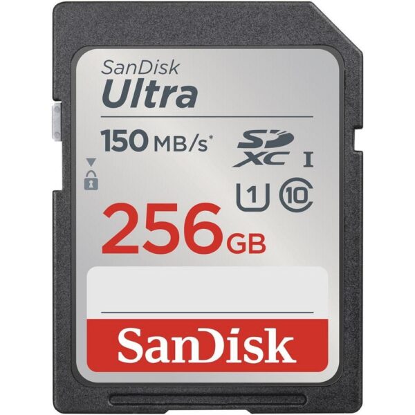 SANDISK memory card ULTRA SDXC 256GB 150MB/s