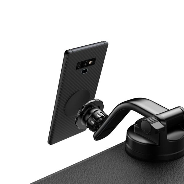 FORCELL F-Grip MagLuxe car holder for phone to windshield/center console/air vent magnetic black – Bild 3