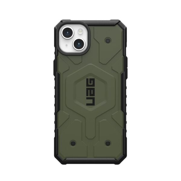 ( UAG ) Urban Armor Gear Pathfinder compatible with Magsafe for IPHONE 15 PLUS olive – Bild 5