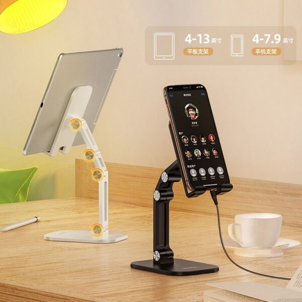 HOCO folding desktop stand PH34 ( 4,7" - 13" ) black – Bild 5