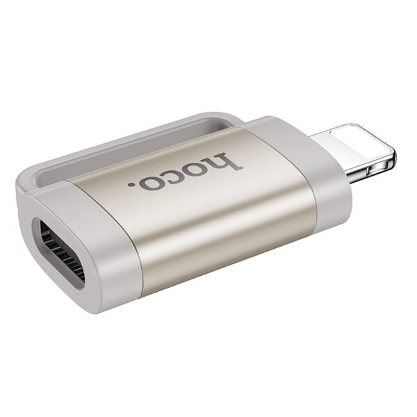HOCO adapter OTG Lightning (male) to Type C (female) 2A UA31B gray – Bild 2