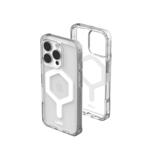 Case (UAG) Urban Armor Gear Plyo compatible with MagSafe for IPHONE 16 Pro ice / white – Bild 3
