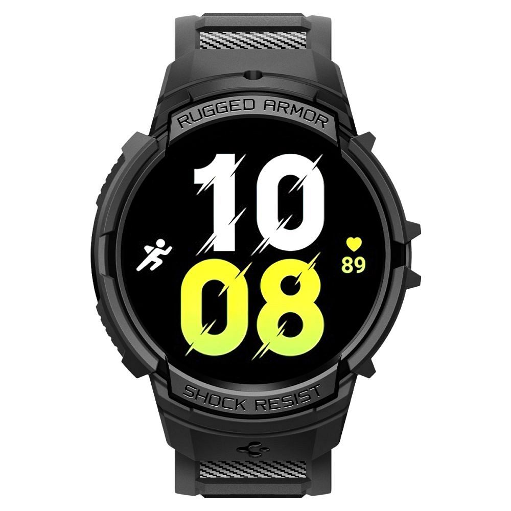 SPIGEN case RUGGED ARMOR ”PRO” for SAMSUNG Galaxy Watch 6 (40 mm) matte black – Bild 5