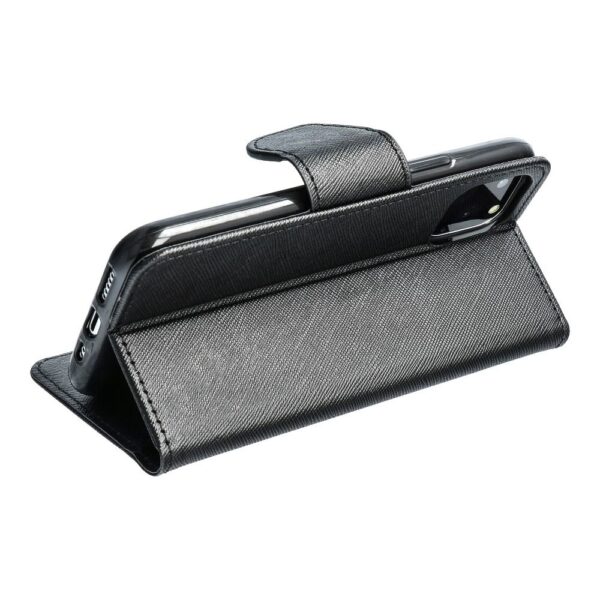 FANCY Book case for SAMSUNG A12 black – Bild 2