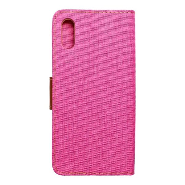 CANVAS Book case for XIAOMI Redmi 9AT / Redmi 9A pink – Bild 4