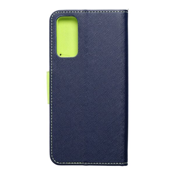 FANCY Book case for SAMSUNG S20 FE / S20 FE 5G navy/lime – Bild 4