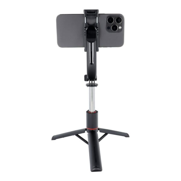 Combo selfie stick with tripod and remote control bluetooth black SSTR-13 – Bild 5