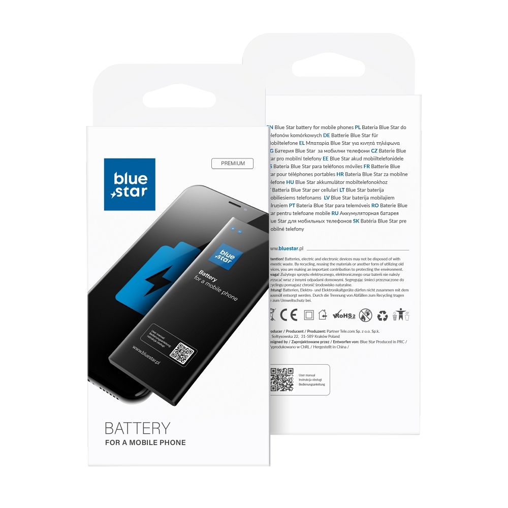 BLUE STAR PREMIUM battery for NOKIA 5220 XM / 5630 XM / 6303 / 6730 / 3720 / C3 / C5-00 / C6-01 1200 mAh – Bild 2
