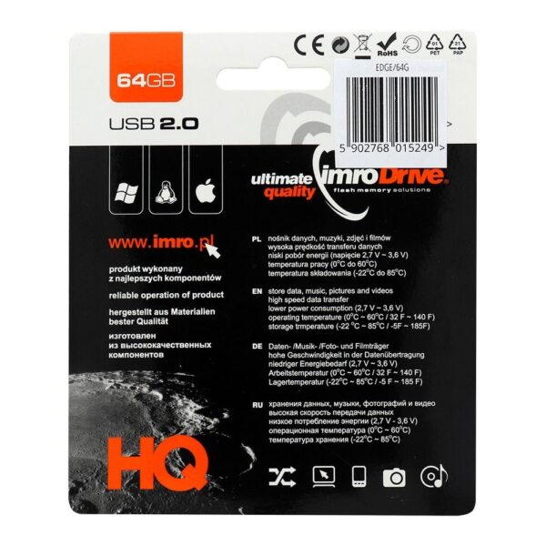 IMRO pendrive EDGE 64GB USB2.0 – Bild 2