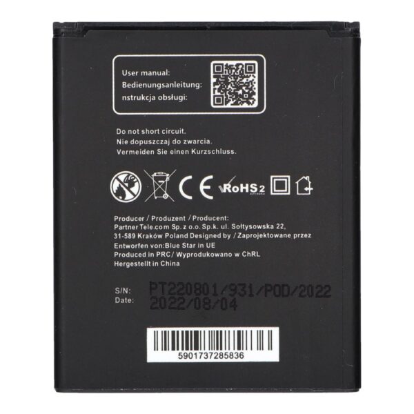 BLUE STAR battery for SAMSUNG I8160 Galaxy Ace 2 / S7562 Duos / S7560 Galaxy Trend / S7580 Trend Plus 1350 mAh – Bild 5