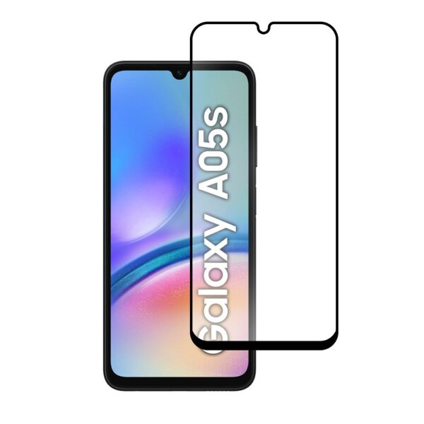 Tempered Glass Blue Star - SAMSUNG A05s Full Face (full glue with frame/small size) - black Tempered Glass Blue Star – Bild 3