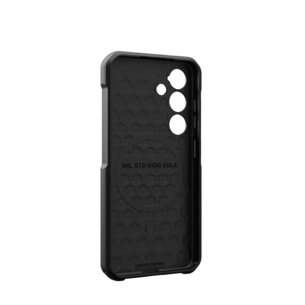 ( UAG ) Urban Armor Gear Metropolis LT Magnet case for SAMSUNG S24 5G with magnet kevlar black – Bild 4
