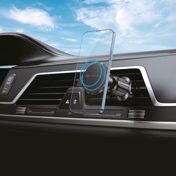 FORCELL F-Grip MagElite car holder for phone to air vent magnetic black – Bild 5