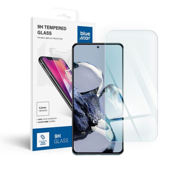 Tempered Glass Blue Star - XIAOMI Mi 12T/Mi10T/Redmi Note 10 Pro/Mi11T/Mi12T/SAM A72 – Bild 2