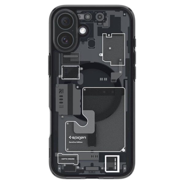 SPIGEN case ULTRA HYBRID MAG compatible with MagSafe for IPHONE 16 zero one – Bild 4
