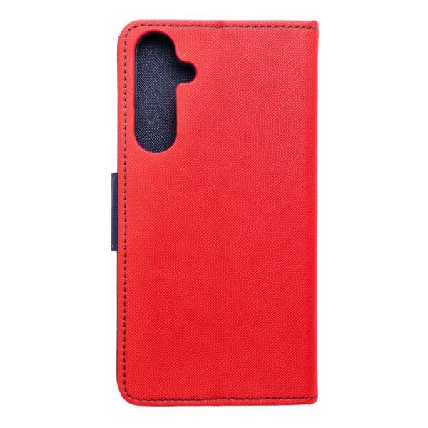 FANCY Book case for SAMSUNG A35 red / navy – Bild 4