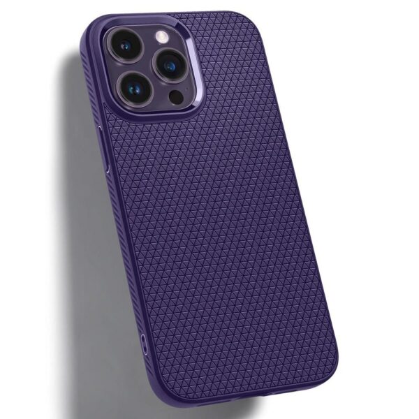 SPIGEN case LIQUID AIR for IPHONE 14 Pro Max deep purple – Bild 4