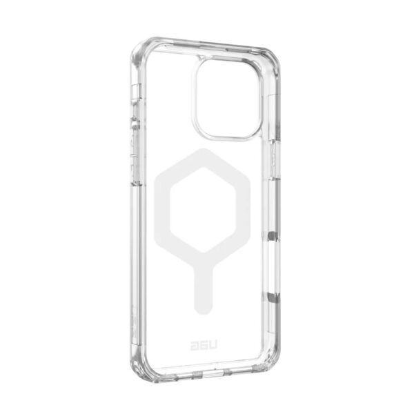 Case (UAG) Urban Armor Gear Plyo compatible with MagSafe for IPHONE 16 Pro Max ice / white – Bild 3