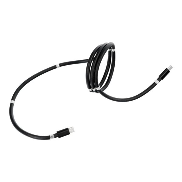 Cable Type C to Type C PD 3A 60W C676 with magnets 1 m black – Bild 4
