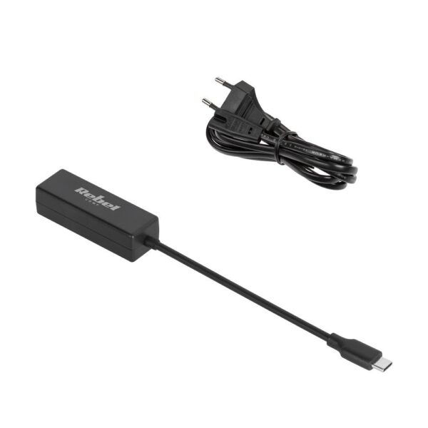 REBEL universal travel charger 90W 15-20V automatic with Power Ddelivery 12 plugs black – Bild 4
