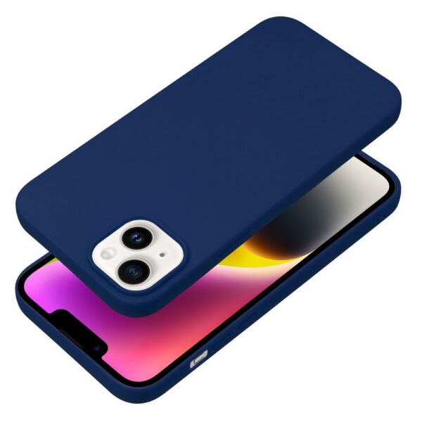 SOFT case for IPHONE 14 Plus dark blue – Bild 3