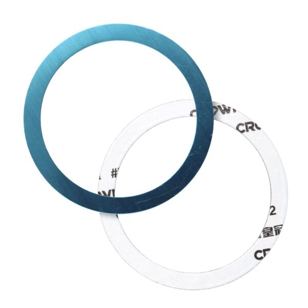Universal round plate / magnet ring compatible with MagSafe silver – Bild 5