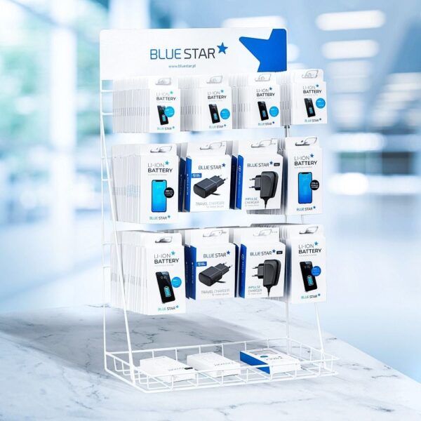 Blue Star stand for mobile phone accesories – Bild 2
