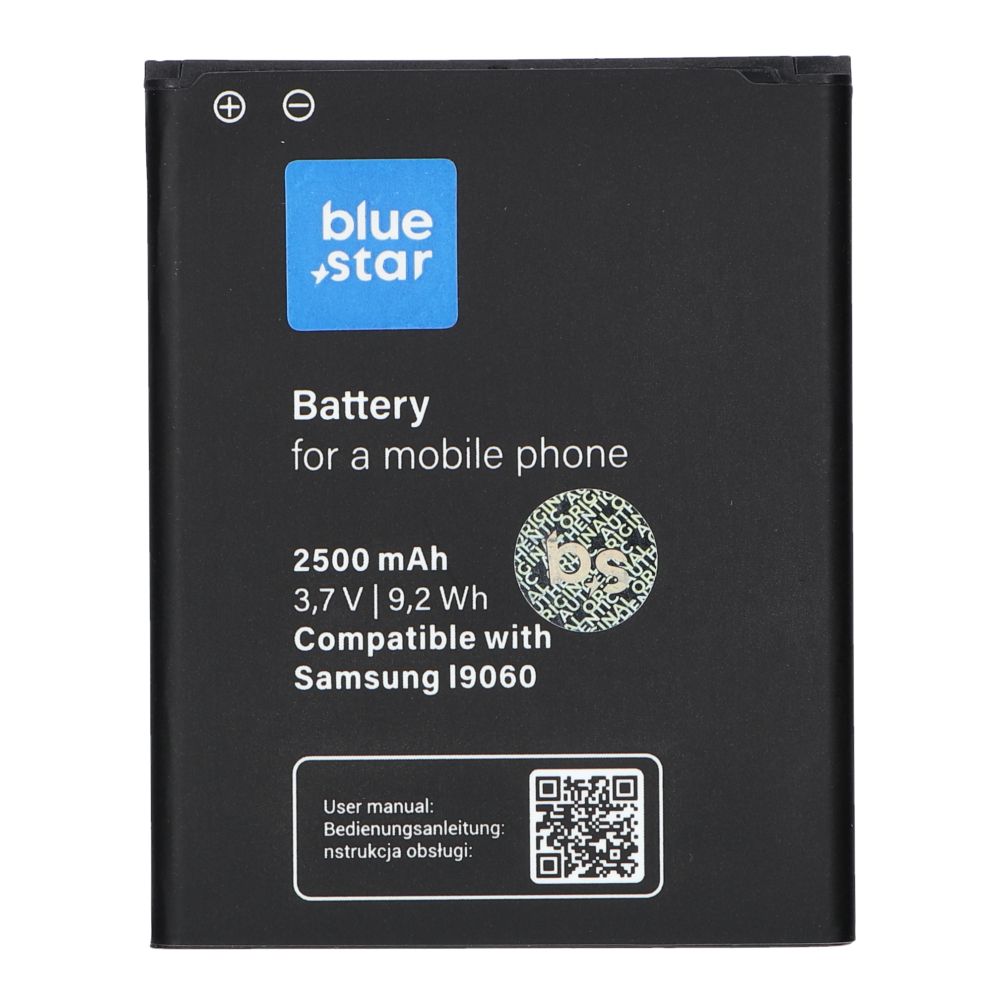 BLUE STAR PREMIUM battery for SAMSUNG Galaxy Grand I9082 / Galaxy Grand Neo I9060 2500 mAh
