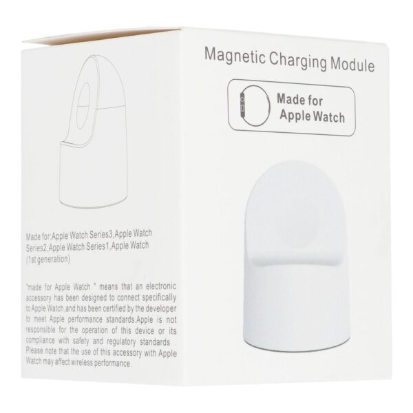 Wireless charger for Apple Watch white – Bild 5