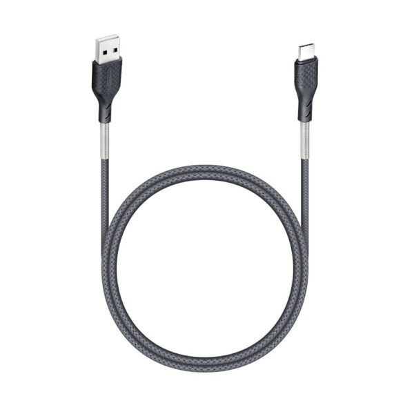 FORCELL F-ENERGY Carbon CB-02B cable USB A to Type C QC3.0 3A 24W 1 m black – Bild 4