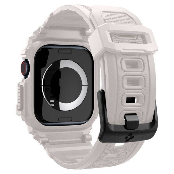 SPIGEN case RUGGED ARMOR "PRO" for APPLE Watch 10 (46 mm) dune beige – Bild 3