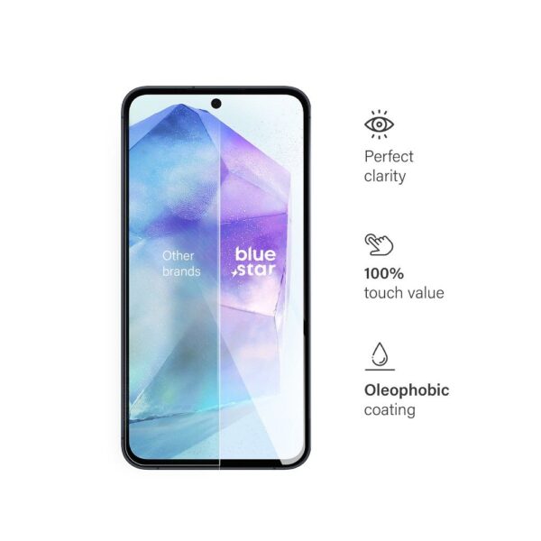 Tempered Glass Blue Star - SAMSUNG Galaxy A55 5G – Bild 2