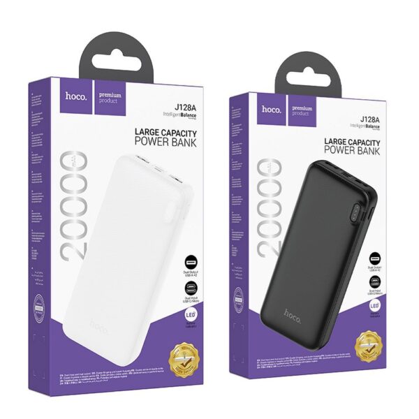 HOCO powerbank 20 000 mAh 2A J128A black – Bild 4