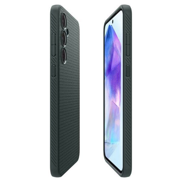 SPIGEN case LIQUID AIR for SAMSUNG A55 5G abyss green – Bild 4