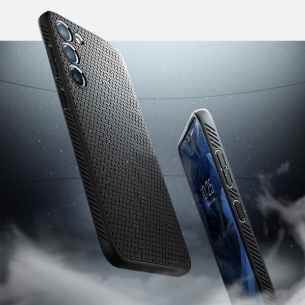 SPIGEN case LIQUID AIR for SAMSUNG S23 matte black – Bild 5