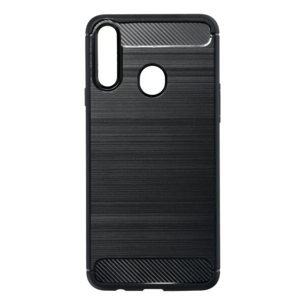CARBON case for SAMSUNG A20S black – Bild 3