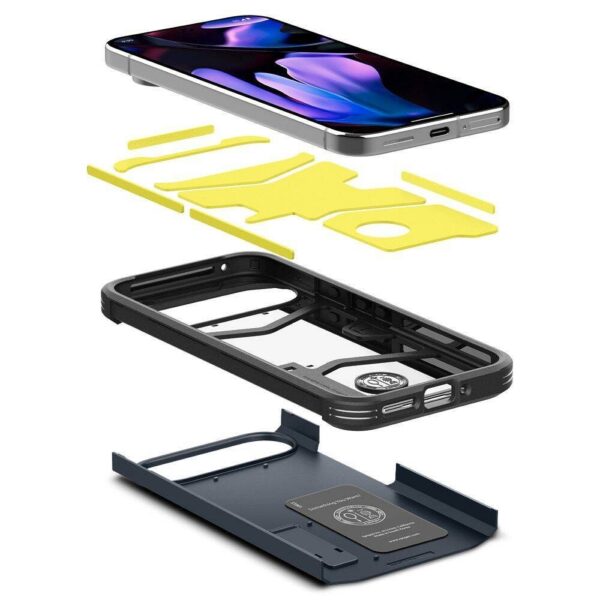 SPIGEN case TOUGH ARMOR for GOOGLE Pixel 9 Pro XL metal slate – Bild 4