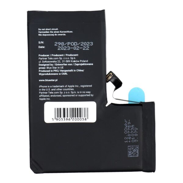 BLUE STAR HQ battery for IPHONE 13 Pro 3095 mAh – Bild 4