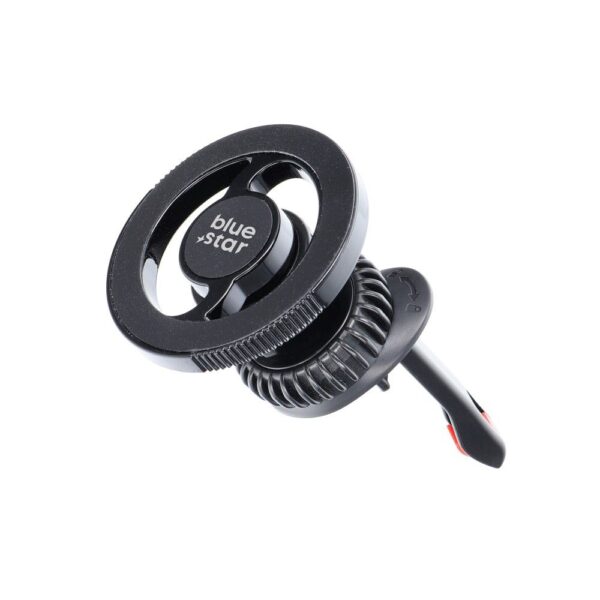 BLUE STAR SMART LOCK X1 magnetic air vent compatible with MagSafe black – Bild 5