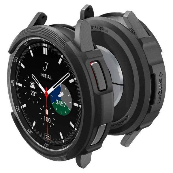 SPIGEN case LIQUID AIR for SAMSUNG Galaxy Watch 6 Classic (43 mm) matte black – Bild 4