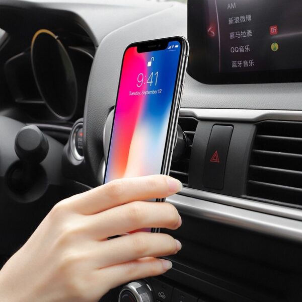 HOCO magnetic car holder for air vent CA47 metal black – Bild 3