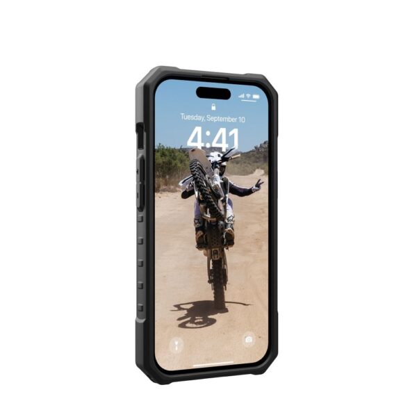 ( UAG ) Urban Armor Gear Pathfinder compatible with Magsafe for IPHONE 15 olive – Bild 5