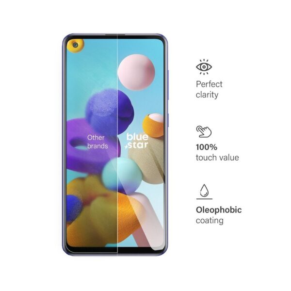 Tempered Glass Blue Star - SAMSUNG Galaxy A21s – Bild 4