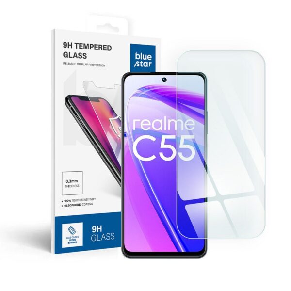 Tempered Glass Blue Star - Realme C55 – Bild 2