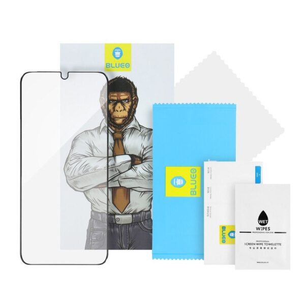 5D Mr. Monkey Glass - Apple iPhone 11 Pro Max black (Strong HD) – Bild 2